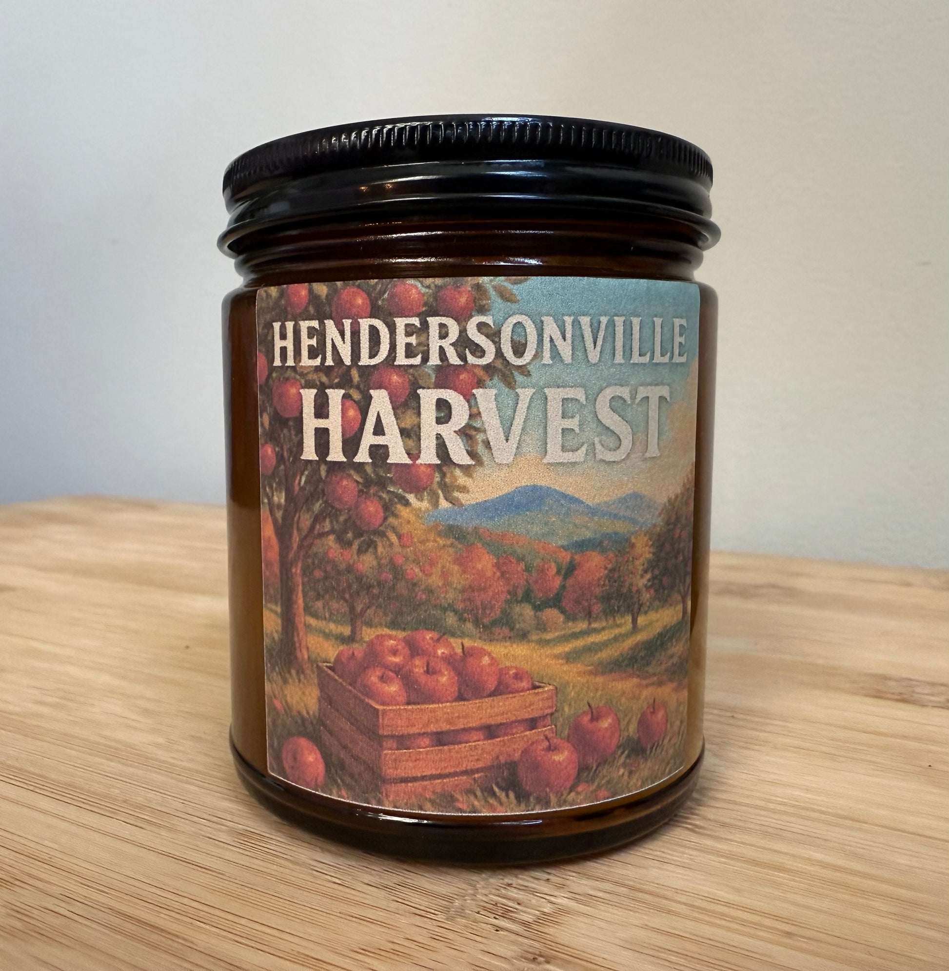 Hendersonville Harvest - Apple Slushie Scented 8 oz Soy Candle - Hand-Poured in Greenville, SC