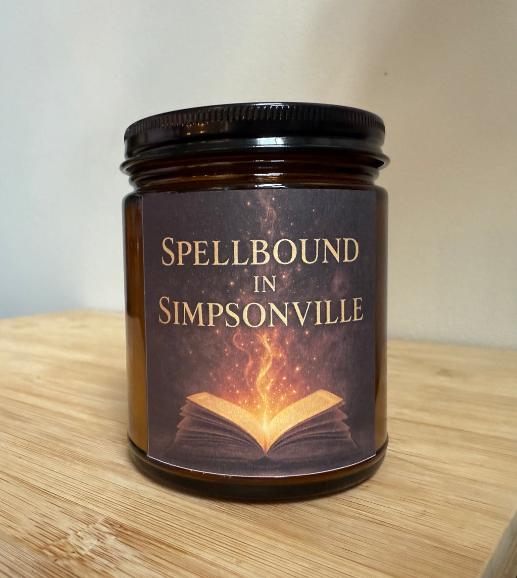 Spellbound in Simpsonville - Dark Orchard Scented 8 oz Soy Candle - Hand-Poured in Greenville, SC