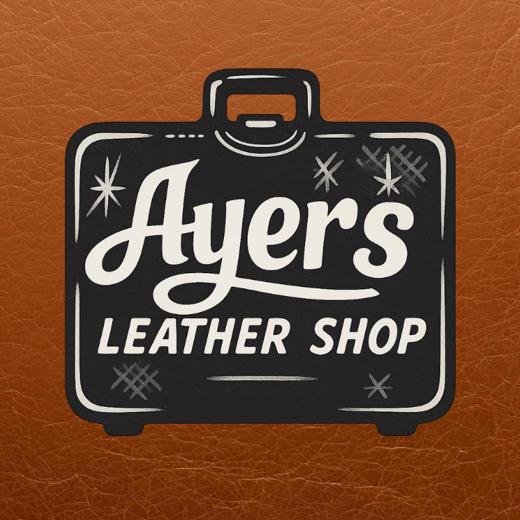 Ayers Leather Shop - 8 oz Soy Candle | Leather Scent | Handmade in Greenville, SC
