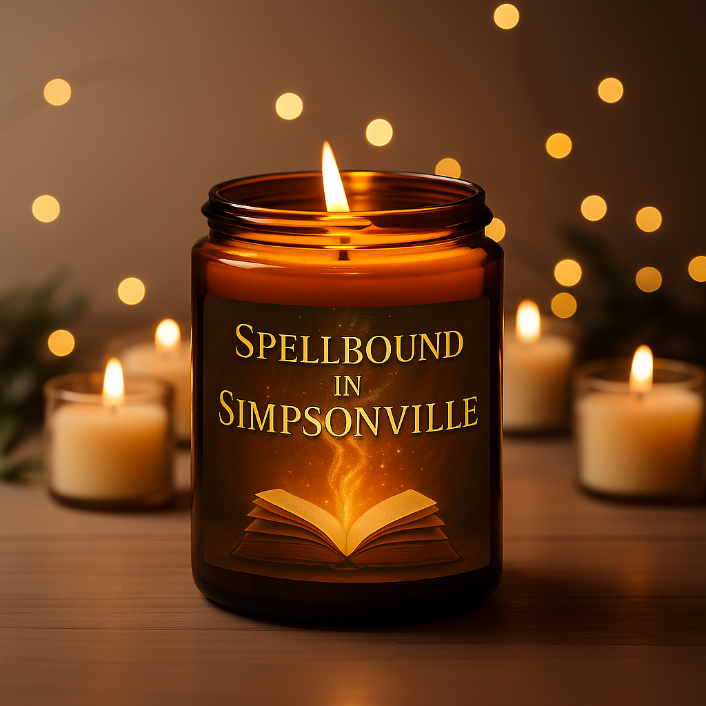 Spellbound in Simpsonville - Dark Orchard Scented 8 oz Soy Candle - Hand-Poured in Greenville, SC